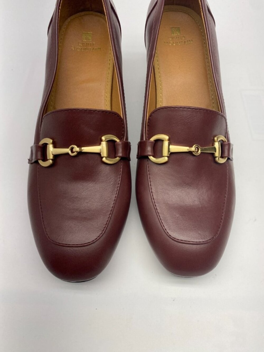 White Mountain Womens Freehold Cordova Smooth Heel Loafer Sz 11 - Picture 3 of 9